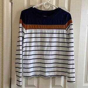 Ladies Shein Striped Top